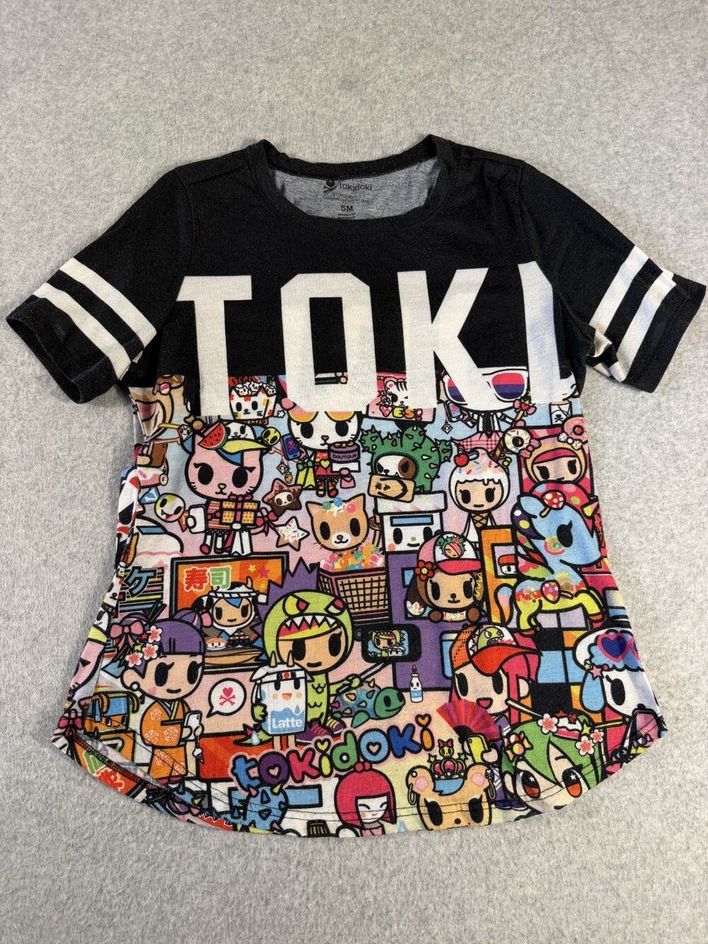 Tokidoki Shirt, Kawaii Metropolis Girls Shirt, Size Sm